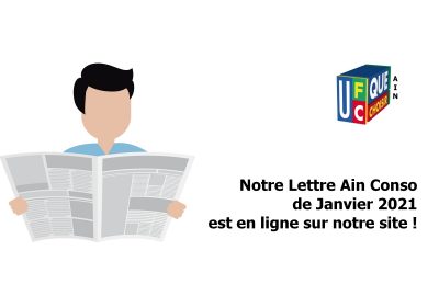 Lettre Ain Conso de Janvier 2021