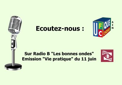 Emission « Vie pratique » du 11 juin sur Radio B