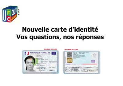 Nouvelle carte d&rsquo;identité