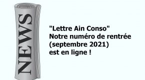 « Lettre Ain Conso » Septembre 2021