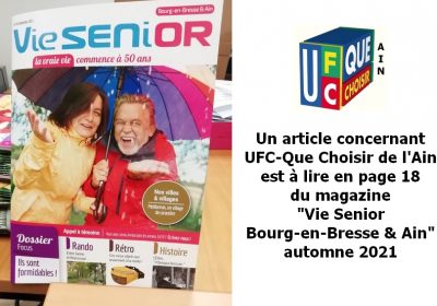 Magazine Vie Senior