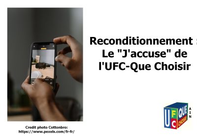 Dépôt de plainte de l&rsquo;UFC-Que Choisir