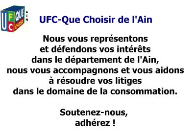 Rejoignez l&rsquo;UFC-Que Choisir de l&rsquo;Ain !